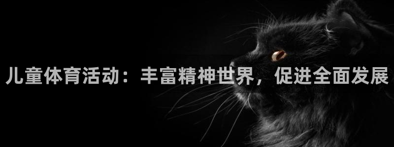 熊猫体育文化有限公司：儿童体育活动：丰富精神世界，促进全面发展